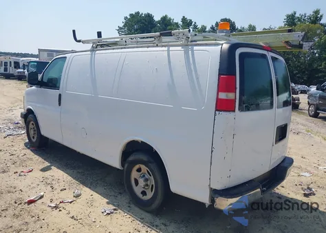 2008 Chevrolet Express Work Van из США, поврежденный, VIN 1GCFG15X181192066